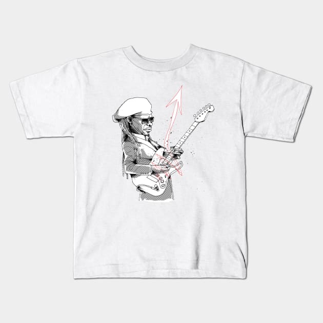 Nile Rodgers Kids T-Shirt by Kicksaus